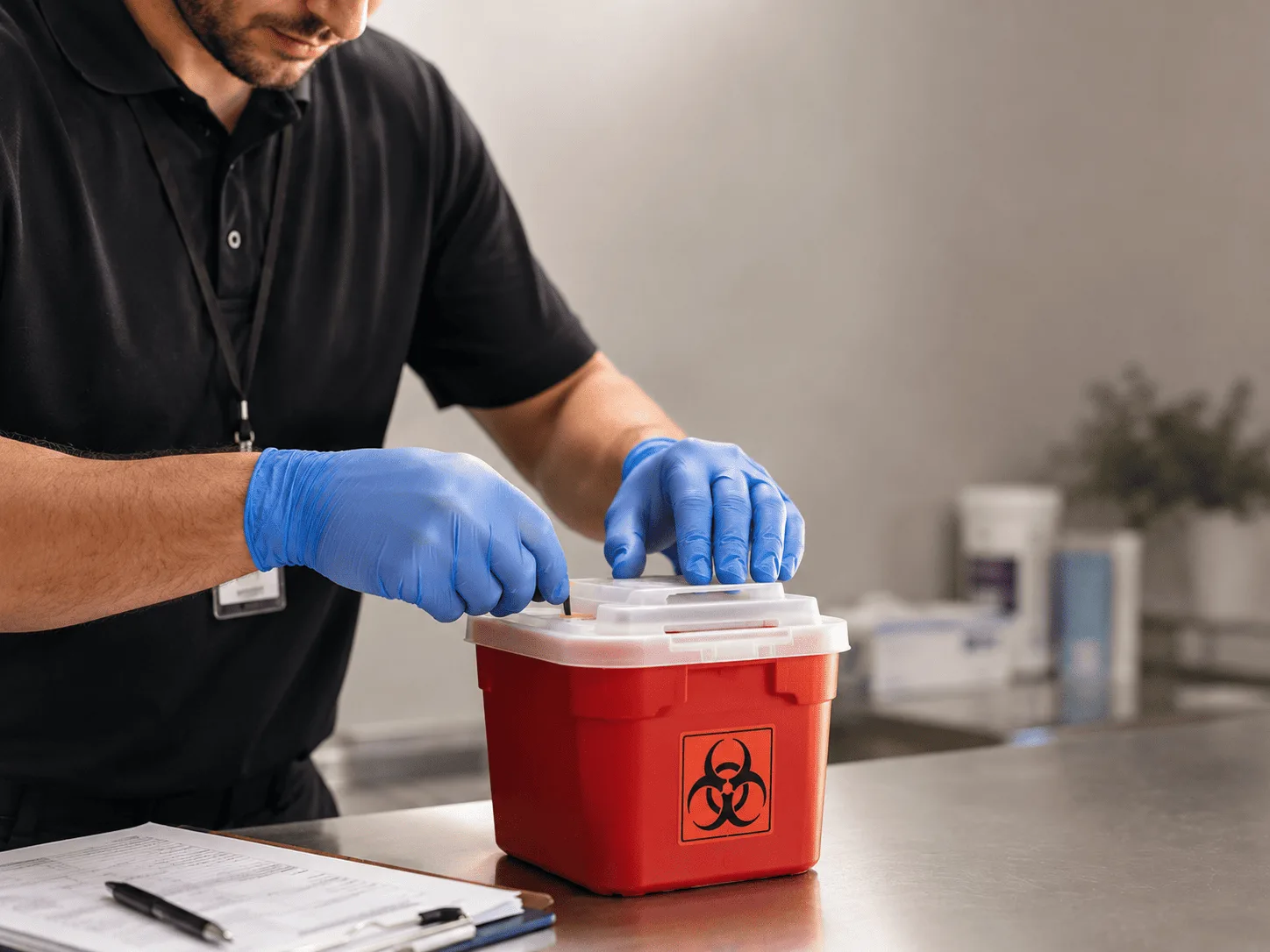 Why choose Sharps Waste Disposal in Lawn, TX